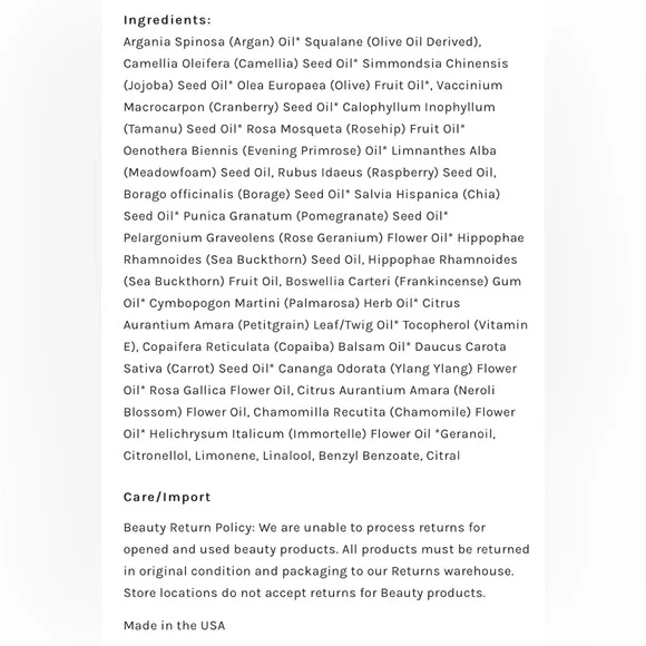 New! French Girl La Flore Botanical Serum 1 oz - Picture 5 of 9